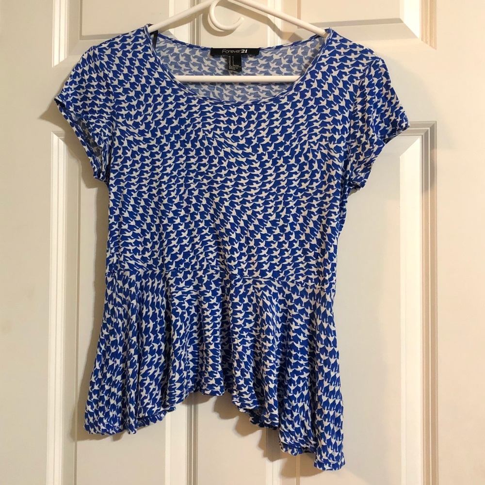 Forever 21 Peplum Top